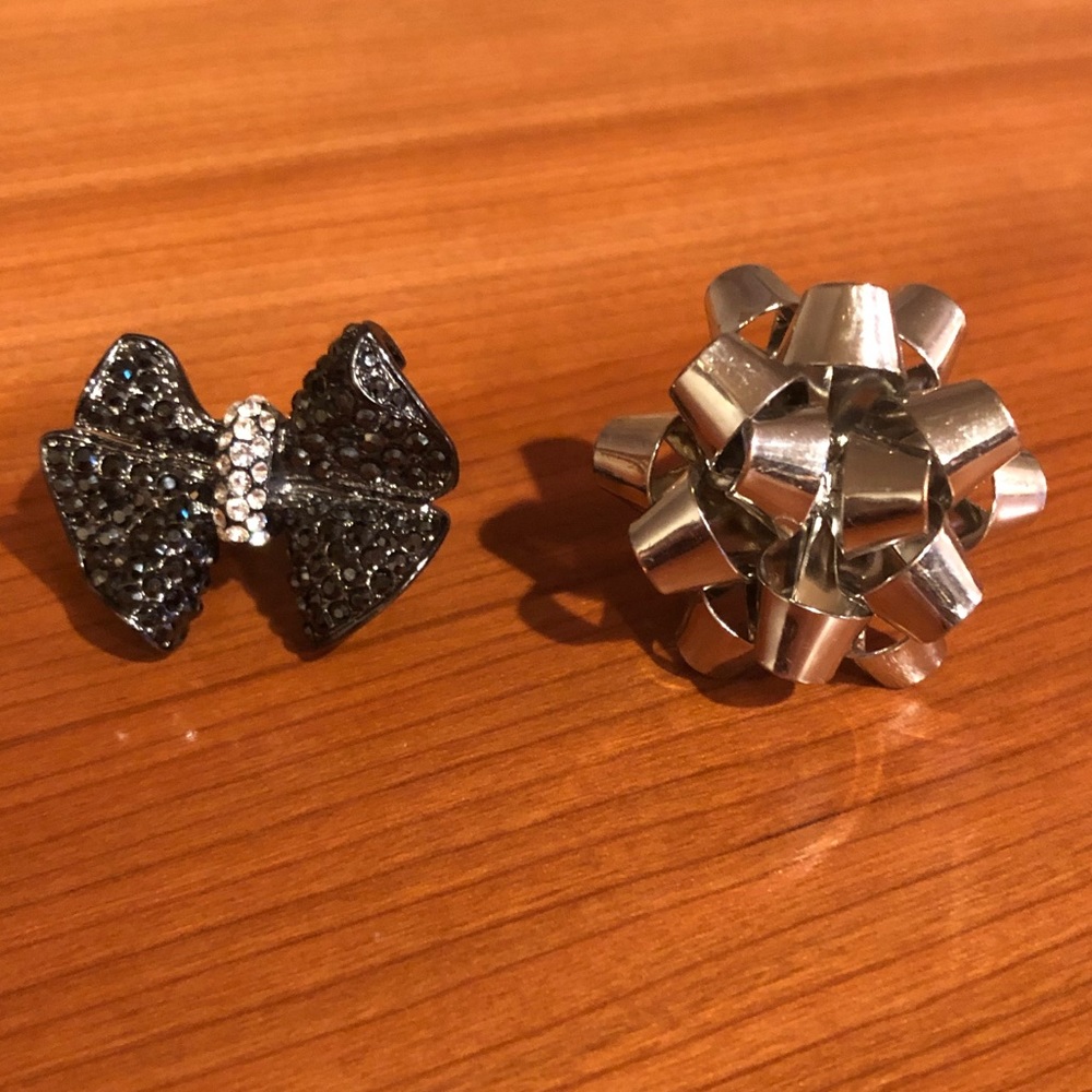 ALDO Two Rings with Bow Detail